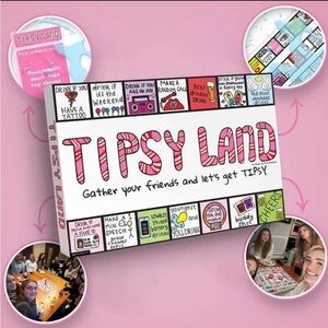 BRAND NEW BOX SEALED -TipsyLand Board Game/Drinking Game /Bachelorette Party
